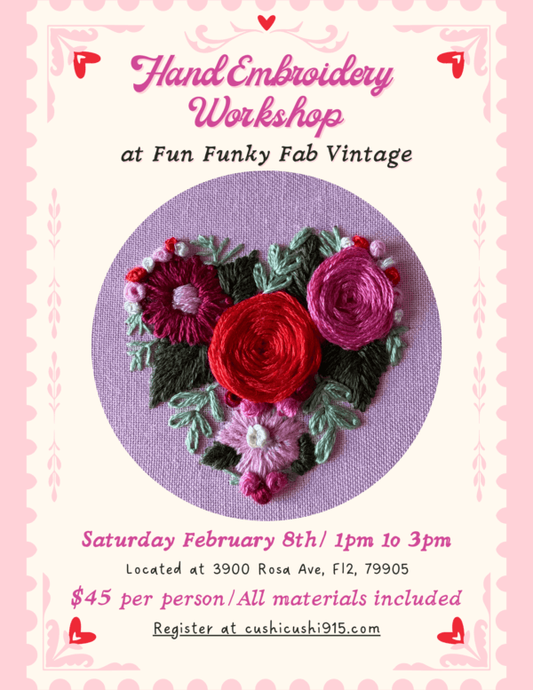 Botanical Valentine's Heart Workshop