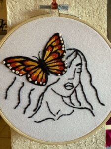 To Be a Woman and Free Hand Embroidery Workshop - Image 2