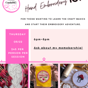 Hand Embroidery 101
