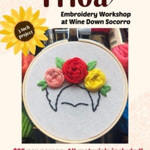 Viva la Frida Embroidery Workshop
