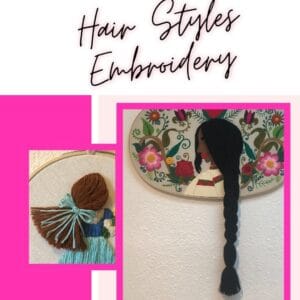 Hair Styles Embroidery