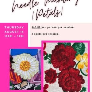 Needle Painting (Petals)