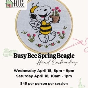 Busy Bee Spring Beagle