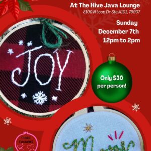 Christmas Ornament Party at The Hive Java Lounge