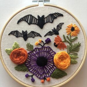 Botanical Bats (5-inch diameter)
