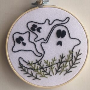 Silly Ghosts Trio (5-inch diameter)
