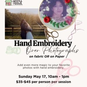 Hand Embroidery Over Photographs