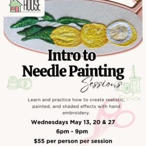 Intro to Needle Painting Leaves Sessions