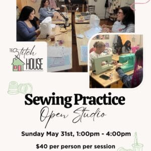 Open Studio Sewing - May 31st