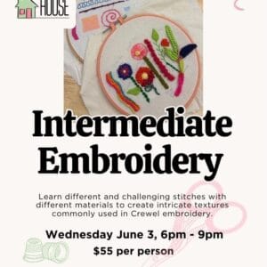 Intermediate Embroidery