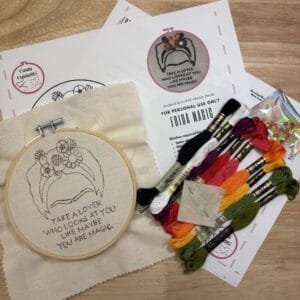 Fiesta de Frida! Special Edition DIY Hand Embroidery Kits