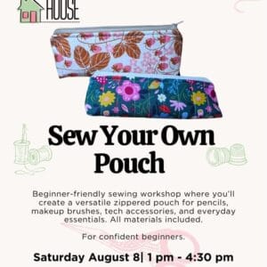 Sew Your Own Pencil Pouch