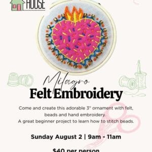 Milagro Felt Embroidery