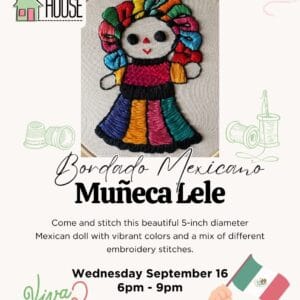 Bordado Mexicano - Muñeca Lele