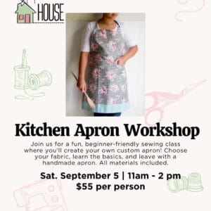 Kitchen Apron Workshop