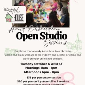 Open Studio Sessions (October)